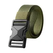 Quick Release Belt for Men,Mens Belt Nylon Web with Automatic Buckle,Ratchet ...