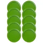 Replacement Lid for Pyrex 4-CUP Storage Cover 6" Bowl 7201-PC Green (10-Pack)