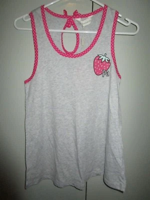Ladies Peter Alexander Strawberry Bow Back Tank XXS, S, M