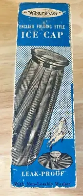 Vintage Wearever English Folding Style Ice Cap with Original Box #152