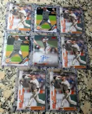 LOGAN WEBB 1st Bowman Topps Rookie Card RC LOT Stadium Red SP Auto 16/50$$