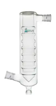 USA Lab Equipment USA Made N4 Angled Cold Trap - 34/45