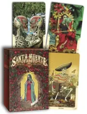 SANTA MUERTE Boxed Tarot Deck & Book Card Set tarot cards Day of the Dead
