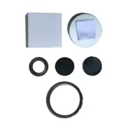Optical Glass Made 52mm Screw Mount Lens Adapter with Macro Lens & Lens