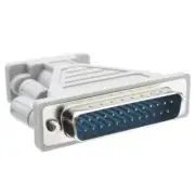 Serial / AT Modem Adapter, DB9 Female to DB25 Male - Part #: 30D1-05300