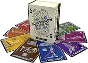 Suspension Exercise Cards by Stack 52. for TRX, Woss, and Ritfit Trainer Straps. Suspended Bodyweight Resistance Workout Game. Video Instructions Included. Fun at Home Fitness Training Program.