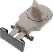 EXHUMKY Sliding Door Lock Adjustable Safety Window Lock Theft Prevents Accidental Openings Soft Pads Durable Design for Enhanced Home Security