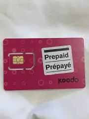 Koodo Mobile Prepaid Sim Card- Standard/Nano/Micro *BRAND NEW, NEVER ACTIVATED*