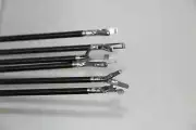 6pcs Laparoscopic Dolphin Biopsy Duckbill Allis Tube Holding Grasper Inserts 5mm