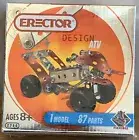 NEW 2007 MECCANO ERECTOR DESIGN ATV 4 WHEELER 1 MODEL 87 PARTS 2780 BUILDING SET