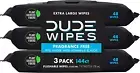 DUDE Wipes Flushable Wipes Dispenser, Unscented Wet Wipes with Vitamin-E & Aloe