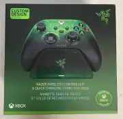 BRAND NEW - RAZER XBOX WIRELESS CONTROLLER & CHARGING STAND RZ87-04720400-B3U1