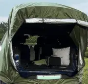 suv tailgate tent