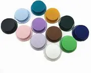 12 PCS Analog Joystick Stick Button Controller Cap Thumbstick Cover for PSP 2000 3000 Console (Colorful)