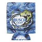 Busch Light Bass Fishing Can Cooler Blue