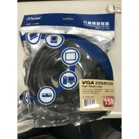 在飛比找蝦皮購物優惠-<創世紀現貨含稅開發票>  線材/VGA/15公對公/  1