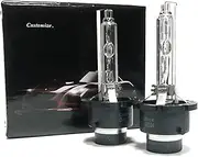 D4C D4S HID Bulb Replacement 55W 6000K Set of 2