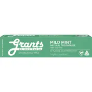 Grants Of Australia Toothpaste Mild Mint 110g