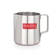 Stainless Steel Tea Coffee Milk Frothing Pitcher Serving Pot with Handle 600 ml