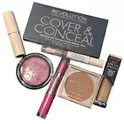 Revolution Conceal Palette, Foundation, Concealer, Bake/Blot Medium Skintones
