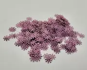 200 pcs Vintage Light Pink 8mm Small Spoke Loose Sequins for Sewing Crafts