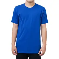 在飛比找蝦皮購物優惠-休閒 T 恤単色 Crew 寶藍色 T 恤
