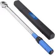 High-Accuracy Dual-Direction 1/2-Inch Torque Wrench Set with Calibration Cert.