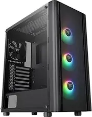 Thermaltake V250 TG ARGB Air - Mesh Front Panel ATX Mid Tower Chasses with 3 Pre-Installed M/B Sync ARGB Front Fans and 1 Black Rear Fan CA-1Q5-00M1WN-03