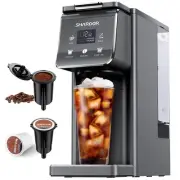 Hot & Iced K Cup Coffee Maker With Bold Setting, Single Serve Coffee Maker fo...