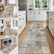 Extra Long Runner Rug, Non-Slip Washable Carpet 1m 1,5m 2m 2,5m 3m 3,5m 4m 4,5m 5m 5,5m 6m Indoor Home Decor Floor Area Rugs for Laundry/Bedroom/Living Room/Kitchen(2.3ft×16.4ft/70×500cm)