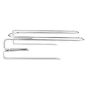Under Shelf Wine Glass Rack 304 Stainless Steel Mounted Hanging Cup Drain