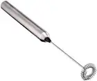 Milk Foamer Electric Frother Portable Mini Mixer Machine A-Silver