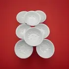 4 OR 8 NEW, Mint WILLIAMS SONOMA 5” White Grapefruit Bowls