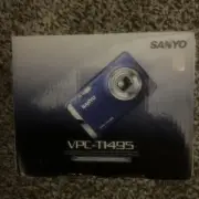 Sanyo VPC T1495 14.0MP Digital Camera - Blue