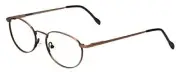 Reptile Komodo Designer Reading Glasses in Matte Bronze ; +1.25