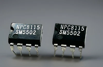 EEPROMS NPC8115 SM5502 Vintage 2 PCS 8 Pins integrated circuit