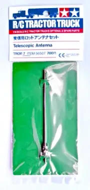 Tamiya 1/14 TELESCOPIC ANTENNA for R/C Tractor Trucks - #56507