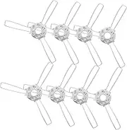 KALLORY 20Pcs Lampshade Fixators Durable Holders for DIY Lamp Shade Repair Suitable for Home Office Cafe Versatile Lamp Holder Parts with High Hardness and Classic Design