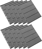 PHENOFICE 10 Sheet Stamp Album Expanding Box File for Collectors Card Loose-Leaf Book Book Postcard Holder Card Collectors