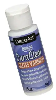 DecoArt DS19-3 Americana DuraClear Varnishes, 2-Ounce, Gloss