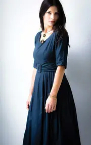 Olivia V Nk Dress--LAZ-OLICHA-W16