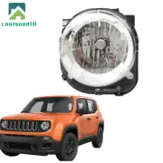 Halogen Headlight Assy Left For Jeep Renegade 2015 2016 17 18 Clear Chrome (for: Jeep)