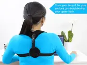 Back Support Posture Corrector Adjustable Clavicle Pain Shoulders Brace 27"-48"