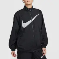 在飛比找蝦皮商城優惠-NIKE 耐吉 女款 上衣 外套 風衣外套 防風 舒適 黑色