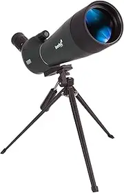 Levenhuk Blaze Base 80 Portable Spotting Scope with BK7 Glass Optics, Metal Table Tripod and Case for Watching Wildlife, Urban and Natural Landscapes