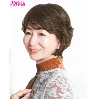 在飛比找momo購物網優惠-【日本PRISILA】日本製耐熱記憶絲親膚內裡假髮帽 整頂假