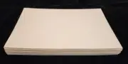Vintage - Set / Lot of 8 - Canvas Style Heavy Boards / Panels 9" x 12" - New