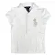 Polo by Ralph Lauren 大馬亮飾Logo純白網眼短袖Polo衫S(7)∼售完補貨中