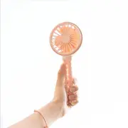 Portable Fan Electric Rechargeable Portable Fan Desk Fan-pink
