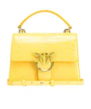 Adjustable strap shoulder bag One size yellow